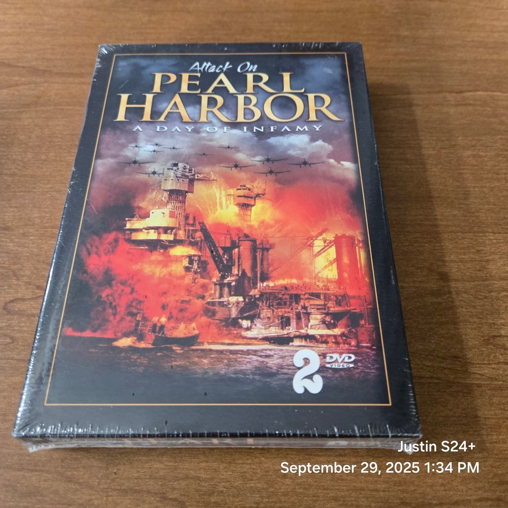Attack on Pearl Harbor A Day of Infamy 2 DVD Set WWII Documentary NEW